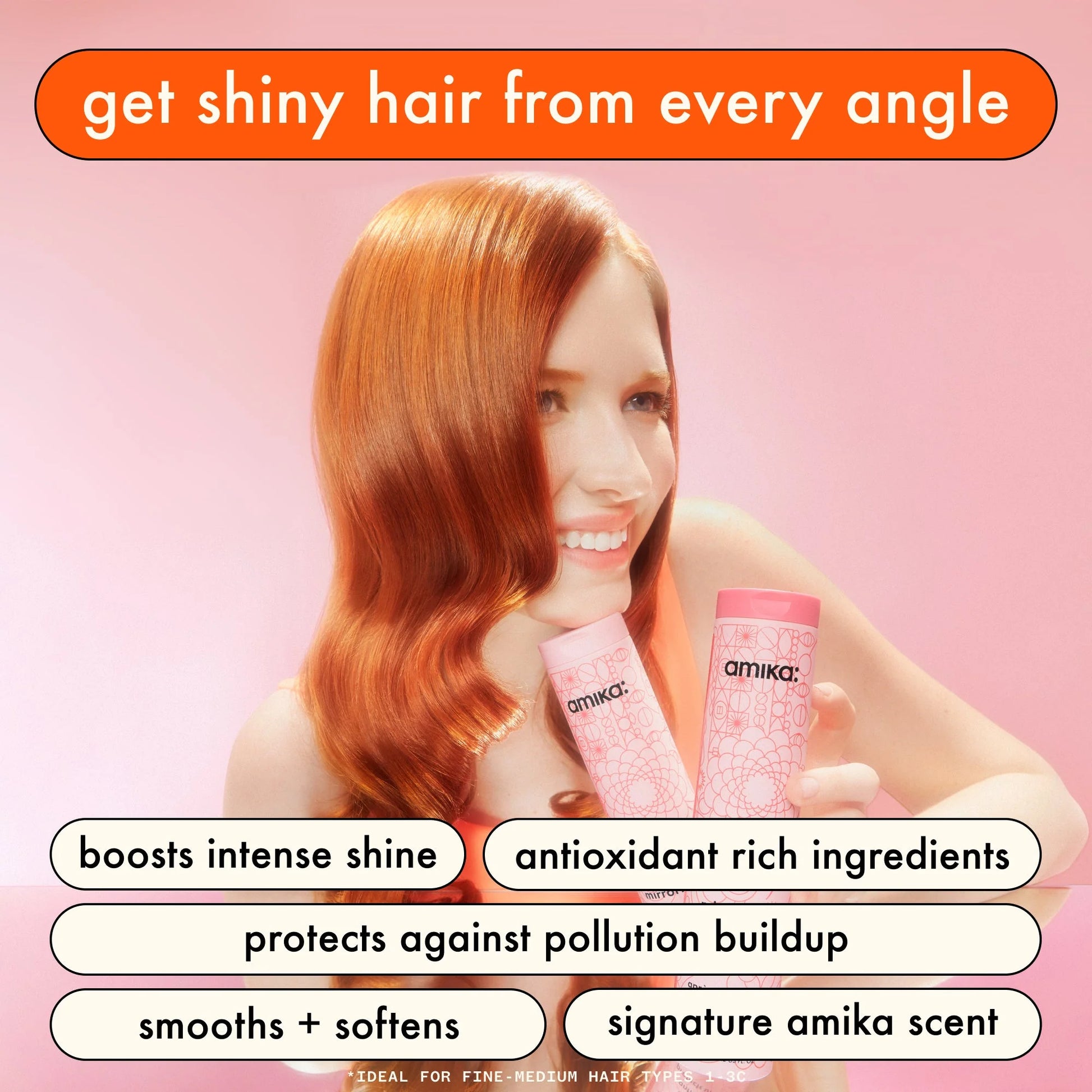 mirrorball high shine + protect antioxidant shampoo