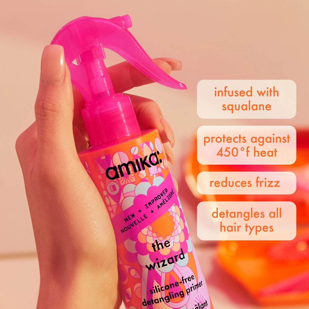 the wizard silicone-free detangling hair primer